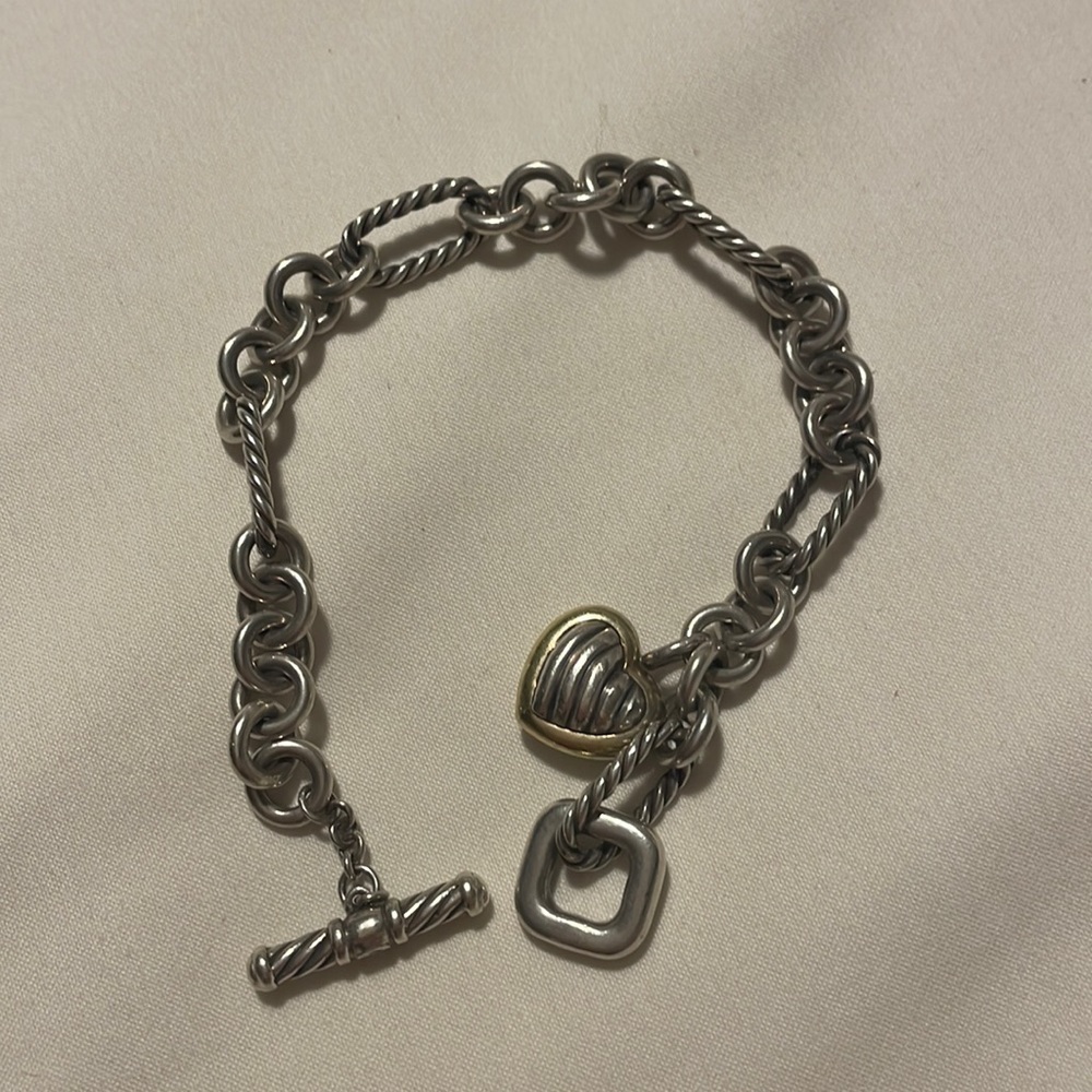 David Yurman charm bracelet, 100% authentic